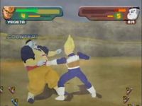 une photo d'Ã©cran de Dragon Ball Z - Budokai sur Nintendo Gamecube